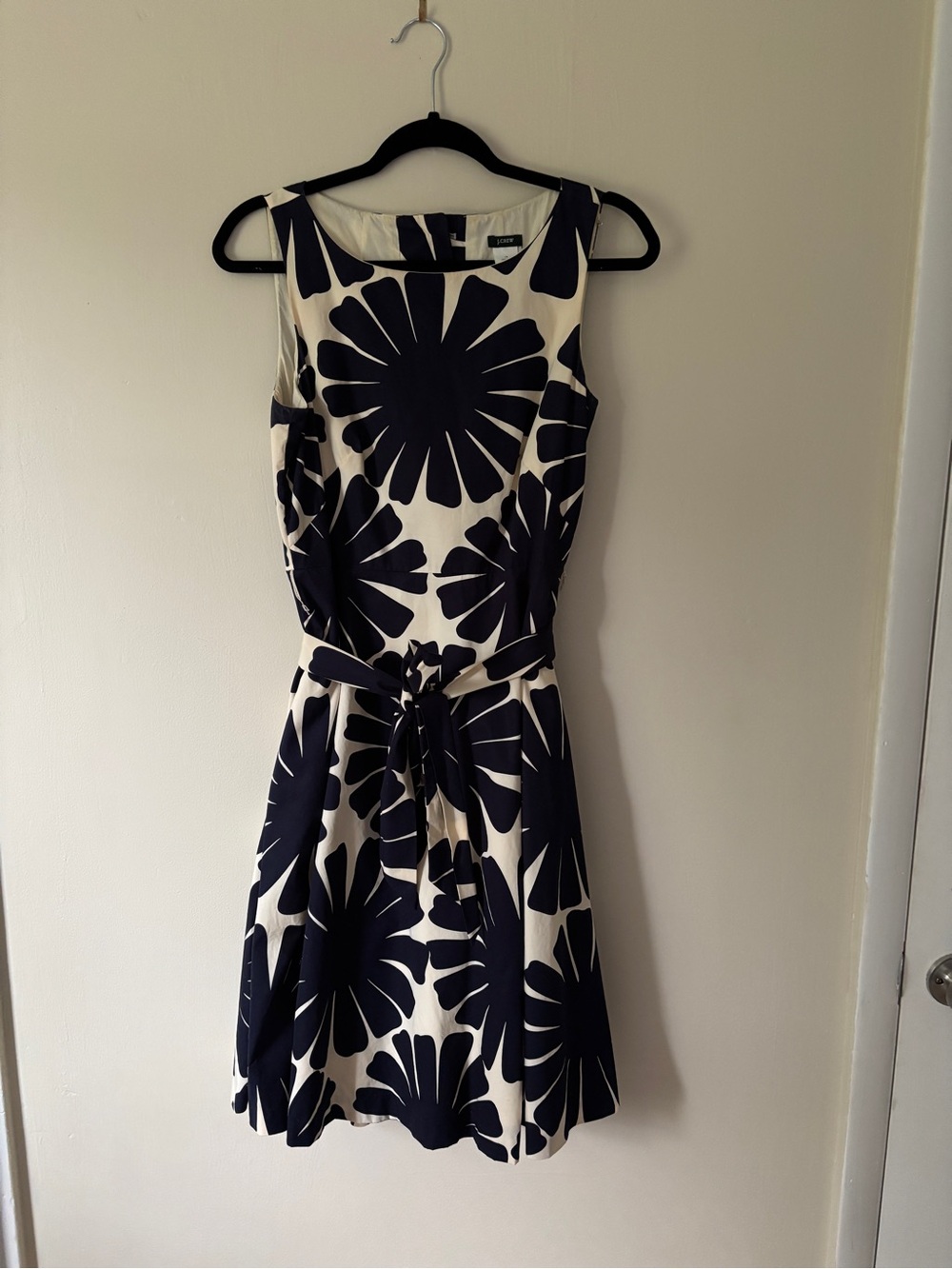 J. Crew Floral Cotton Dress